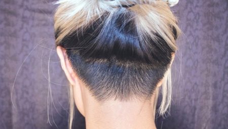 Potongan rambut wanita dengan noda dicukur: apakah dan bagaimana untuk memilih?