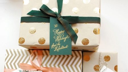 Značky na novoroční dary: originální nápady a tipy na výrobu