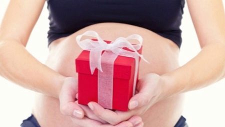 O que dar uma mulher grávida para o ano novo?
