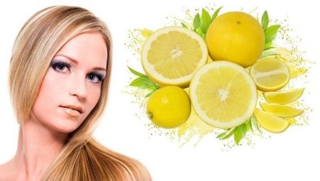 Cerahkan rambut dengan lemon
