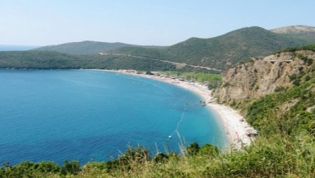 Παραλία Jaz στο Μαυροβούνιο
