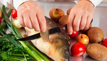 Cuchillos para limpieza de pescado: tipos, revisión de fabricantes, selección y uso.