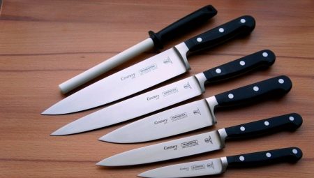 Tramontina kniver: sorter og subtiliteter av drift