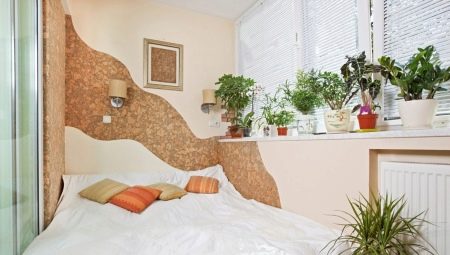 Camera da letto sul balcone: sfumature organizzative e insoliti esempi di design