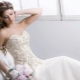 Gaun pengantin dengan korset
