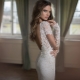 Gaun pengantin dengan baju lengan