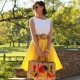 Žluté sukně
