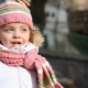 Eșarfă tricotată pentru copii