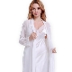 Rochie de mătase albă