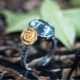 Akvamarin gyűrű