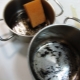 Effectief en snel witgewassen gebrande pan