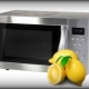 Como limpar um limão de microondas?