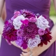 Bouquet da sposa viola: le migliori combinazioni e suggerimenti sulla scelta