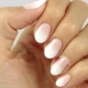 Franse manicure ombre