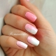 Ideas to create a pink gradient manicure