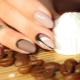 Kaffe manicure: lyse ideer og tips til deres gennemførelse