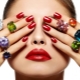 Red manicure: stylish ideas and a variety of techniques