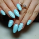 Blue manicure: design features and fashion ideas