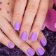 Manicure in lilac tinten: originele ideeën en modetrends