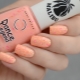 Peach manicure: ontwerp en stijlvolle ideeën