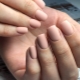 Secrets of the perfect beige matte manicure