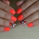 Bright orange manicure: mulige kombinationer og design muligheder