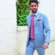 How do men dress for a wedding in the summer?