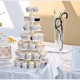 Vestuvių cupcakes: savybės, dizainas ir pristatymas