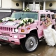 Vestuvių papuošalai automobiliams: tipai ir dizainas
