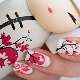 Ideas brillantes para crear una manicura con sakura.