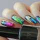 How to use nail foil with gel polish?