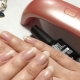 Justering av nagelplaten base under gel polish