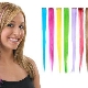 Bagaimana cara memilih helai berwarna pada helai rambut?
