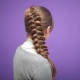 Kaka weave the French braid on the contrary?