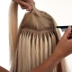 Kapseliset hiustenpidennykset: ominaisuudet ja menettelytavat