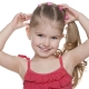 Gaya rambut asal dengan jalur elastik untuk kanak-kanak perempuan