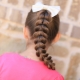 Ways to weave braids for girls: simple hairstyles