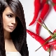 Característiques de l'ús del pebrot vermell per al creixement del cabell