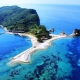 Praias e recursos de férias na ilha de São Nicolau