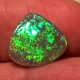 Vihreä opaali: miten se näyttää, ominaisuudet ja sovellus