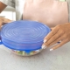 Silikonová natahovací víčka na nádobí: popis a účel