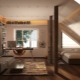 Soverom på loftet: arrangement og design