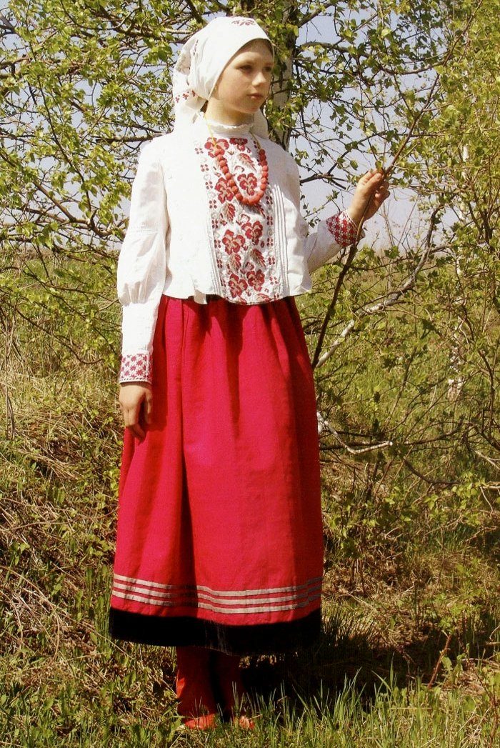 Russian sundress: red Russian folk sundress, style features (41 photos)