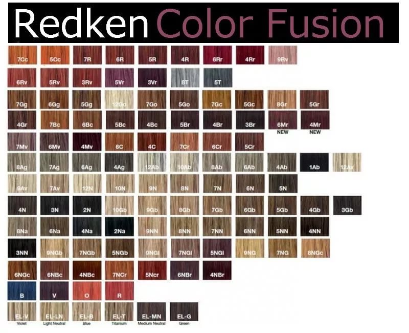 Tintes para el cabello Redken (25 fotos) una paleta de colores de