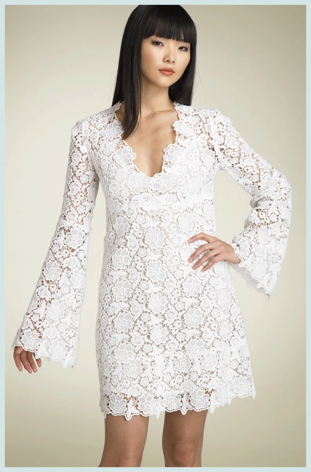 Longgar Long Sleeve Lace Wedding Dress