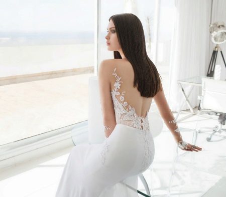 Julie Vino vestuvinė suknelė be nugaros