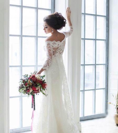 Vestido de novia de encaje