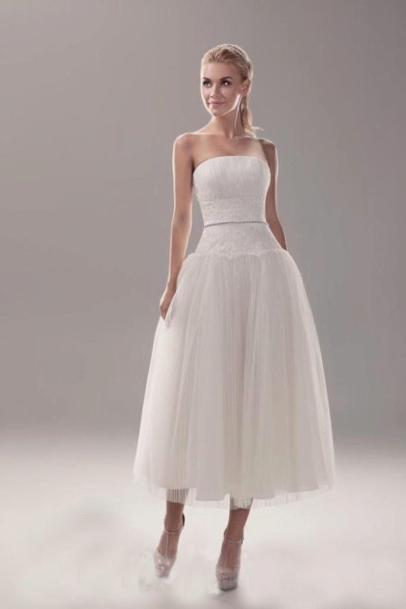 Gaun pengantin gaun pinggang yang baru