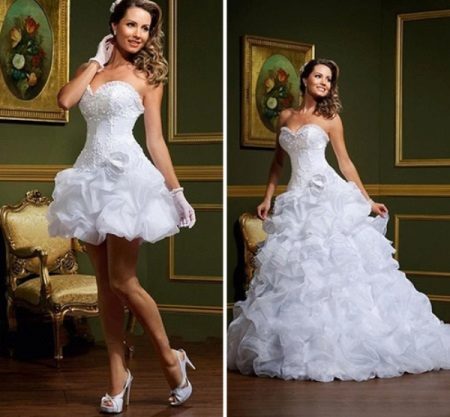 Magnífic vestit de núvia-transformador
