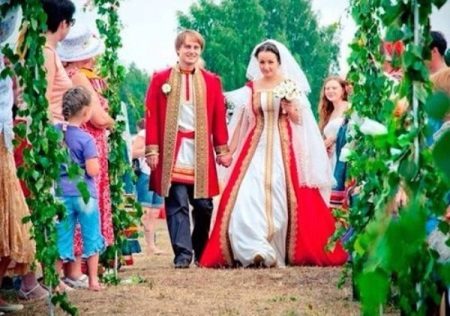 Casamento em estilo russo